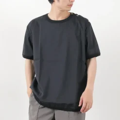RE MADE IN TOKYO JAPAN T-Shirts^/ Linen Coolmax Button Basque