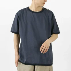 RE MADE IN TOKYO JAPAN T-Shirts^/ Linen Coolmax Button Basque