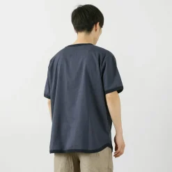 RE MADE IN TOKYO JAPAN T-Shirts^/ Linen Coolmax Button Basque