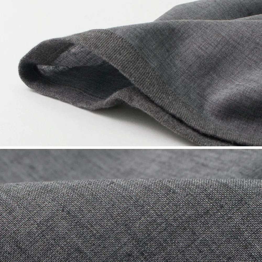 RE MADE IN TOKYO JAPAN T-Shirts^/ Linen Canvas Henry Neck T-Shirt