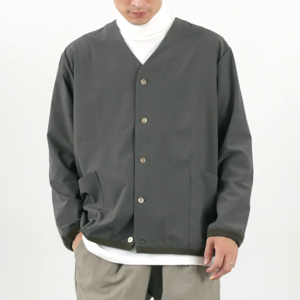 RE MADE IN TOKYO JAPAN Cardigans^/ Light Glen Check Cardigan charcoal