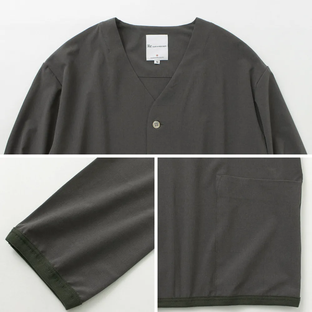 RE MADE IN TOKYO JAPAN Cardigans^/ Light Glen Check Cardigan charcoal