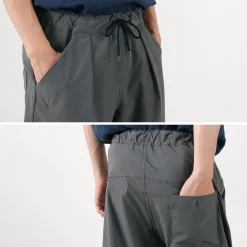 RE MADE IN TOKYO JAPAN Shorts^/ Light Glen Check Tucked Half Pants charcoal