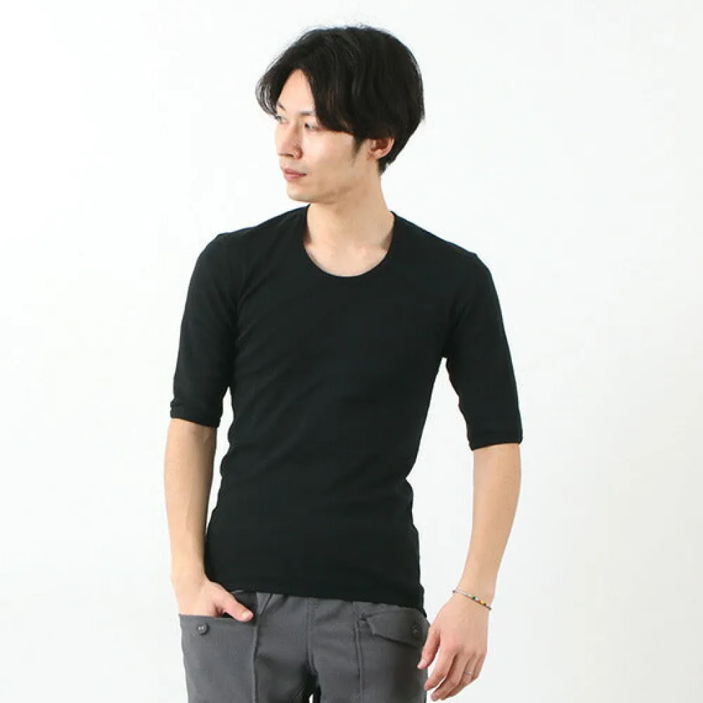 RE MADE IN TOKYO JAPAN T-Shirts^/ Perfect Inner Half Sleeve U-Neck