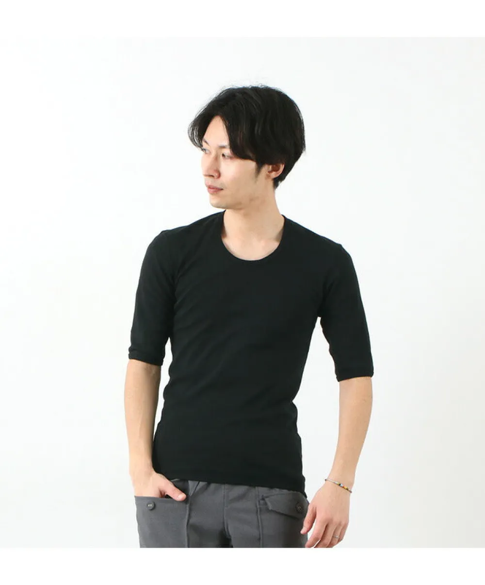 RE MADE IN TOKYO JAPAN T-Shirts^/ Perfect Inner Half Sleeve U-Neck