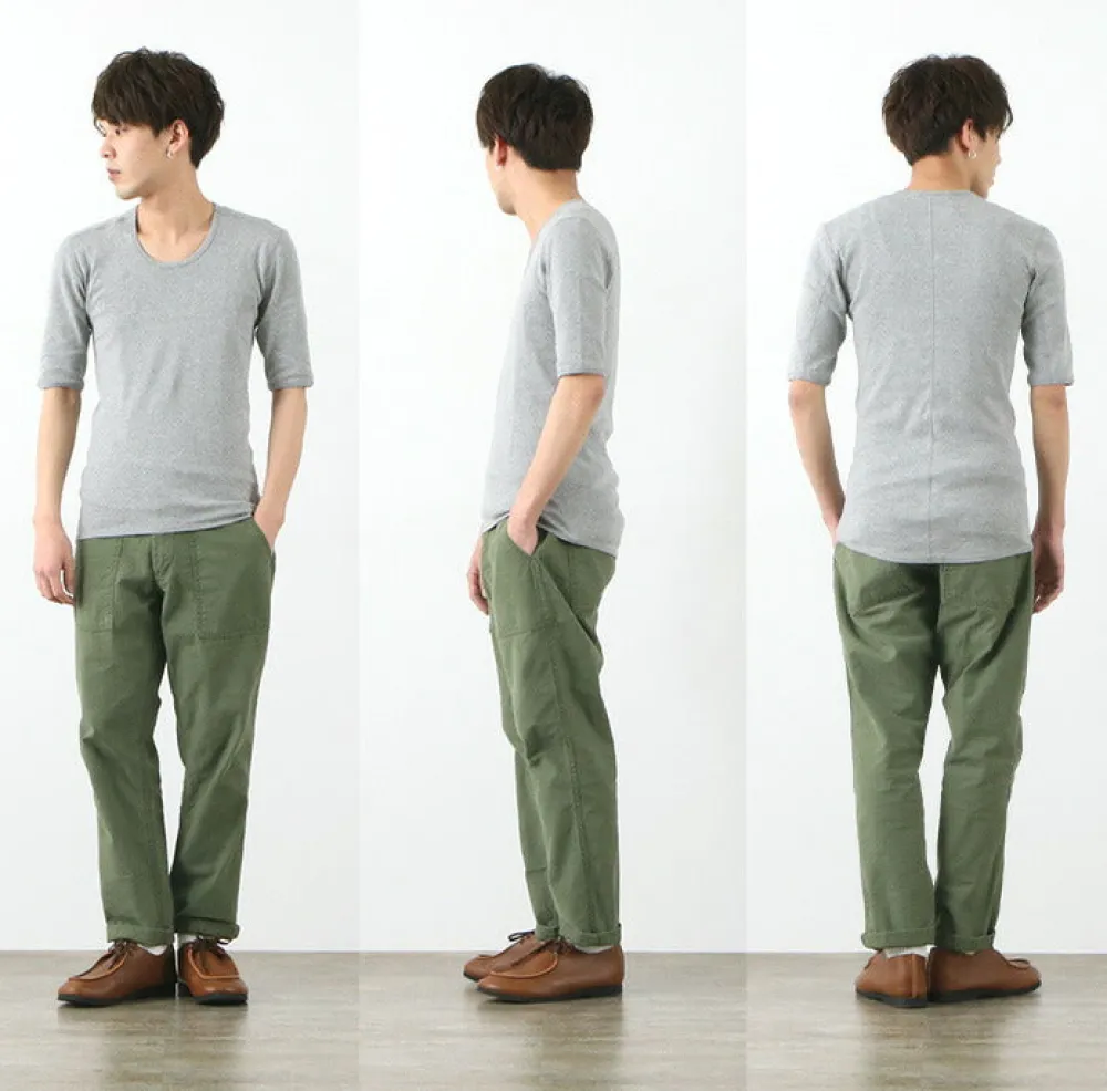 RE MADE IN TOKYO JAPAN T-Shirts^/ Perfect Inner Half Sleeve U-Neck