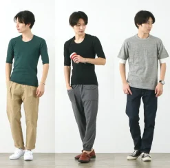 RE MADE IN TOKYO JAPAN T-Shirts^/ Perfect Inner Half Sleeve U-Neck