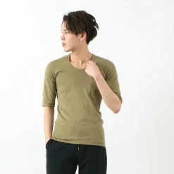 RE MADE IN TOKYO JAPAN T-Shirts^/ Perfect Inner Half Sleeve U-Neck