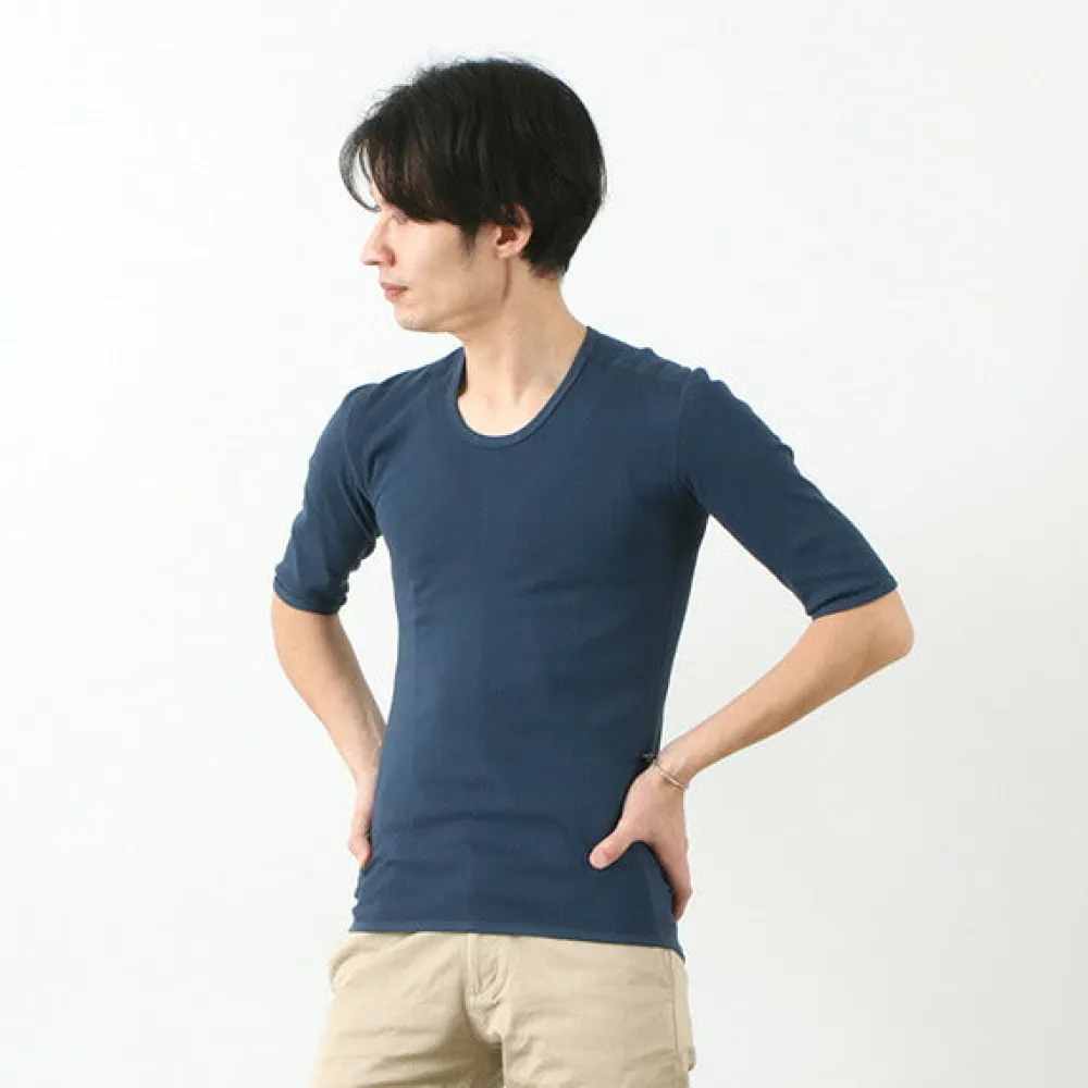 RE MADE IN TOKYO JAPAN T-Shirts^/ Perfect Inner Half Sleeve U-Neck
