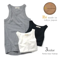 RE MADE IN TOKYO JAPAN T-Shirts^/ Perfect Inner Tank Top