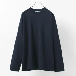 RE MADE IN TOKYO JAPAN T-Shirts^/ Perfect Inner Giza Mock Neck Long Sleeve T-Shirt