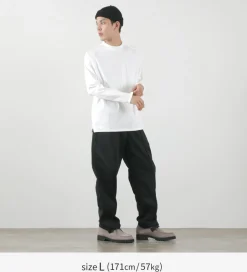 RE MADE IN TOKYO JAPAN T-Shirts^/ Perfect Inner Giza Mock Neck Long Sleeve T-Shirt
