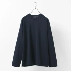 RE MADE IN TOKYO JAPAN T-Shirts^/ Perfect Inner Giza Mock Neck Long Sleeve T-Shirt