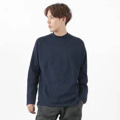 RE MADE IN TOKYO JAPAN T-Shirts^/ Perfect Inner Giza Mock Neck Long Sleeve T-Shirt
