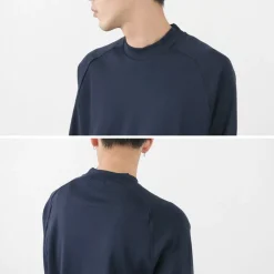 RE MADE IN TOKYO JAPAN T-Shirts^/ Perfect Inner Giza Mock Neck Long Sleeve T-Shirt
