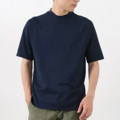 RE MADE IN TOKYO JAPAN T-Shirts^/ Perfect Inner Giza Mock Neck Half Sleeve T-Shirt