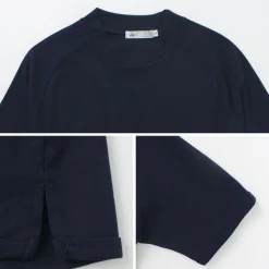 RE MADE IN TOKYO JAPAN T-Shirts^/ Perfect Inner Giza Mock Neck Half Sleeve T-Shirt