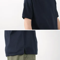RE MADE IN TOKYO JAPAN T-Shirts^/ Perfect Inner Giza Mock Neck Half Sleeve T-Shirt