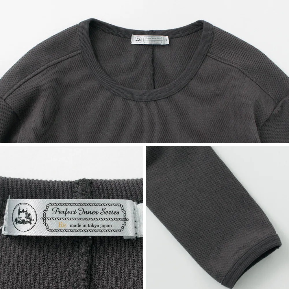 RE MADE IN TOKYO JAPAN T-Shirts^/ Perfect Inner Thermal Crew Neck
