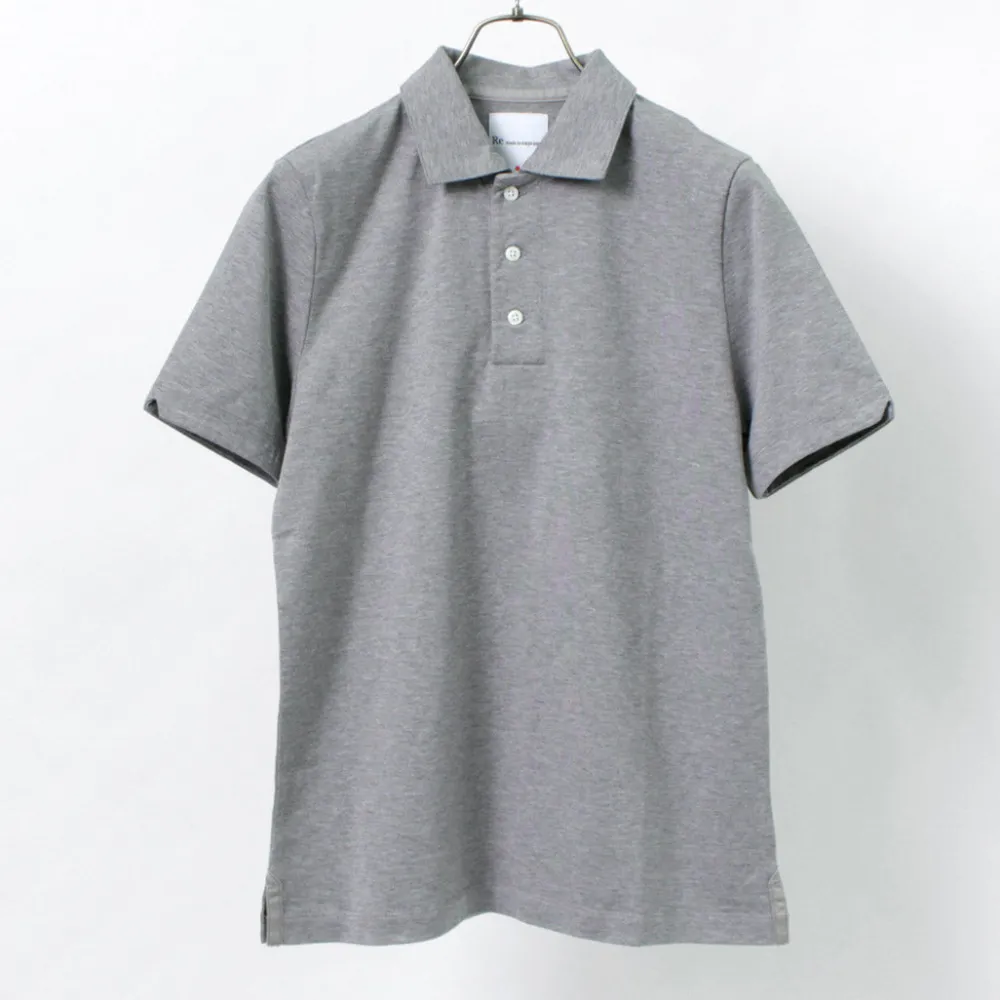 RE MADE IN TOKYO JAPAN Shirts^/ SUVIN GOLD COTTON KNIT SHIRT