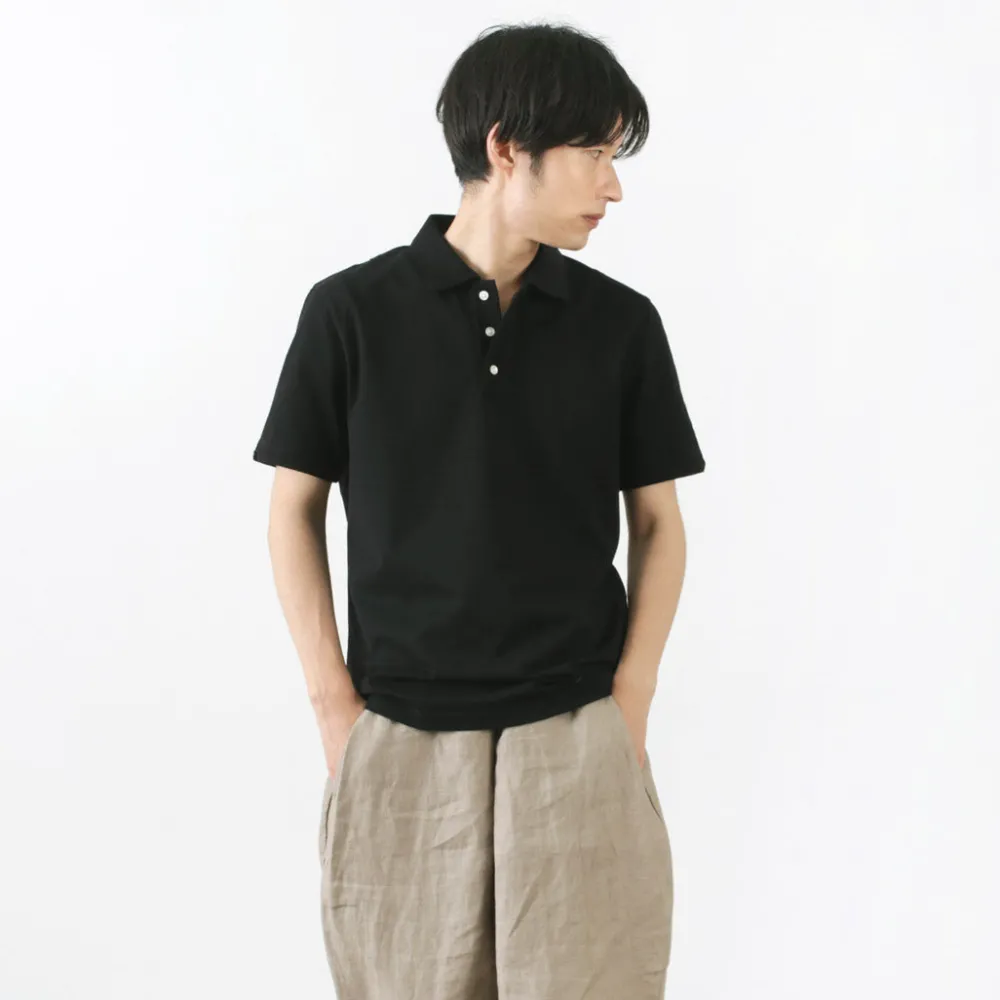 RE MADE IN TOKYO JAPAN Shirts^/ SUVIN GOLD COTTON KNIT SHIRT