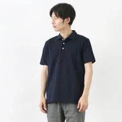 RE MADE IN TOKYO JAPAN Shirts^/ SUVIN GOLD COTTON KNIT SHIRT