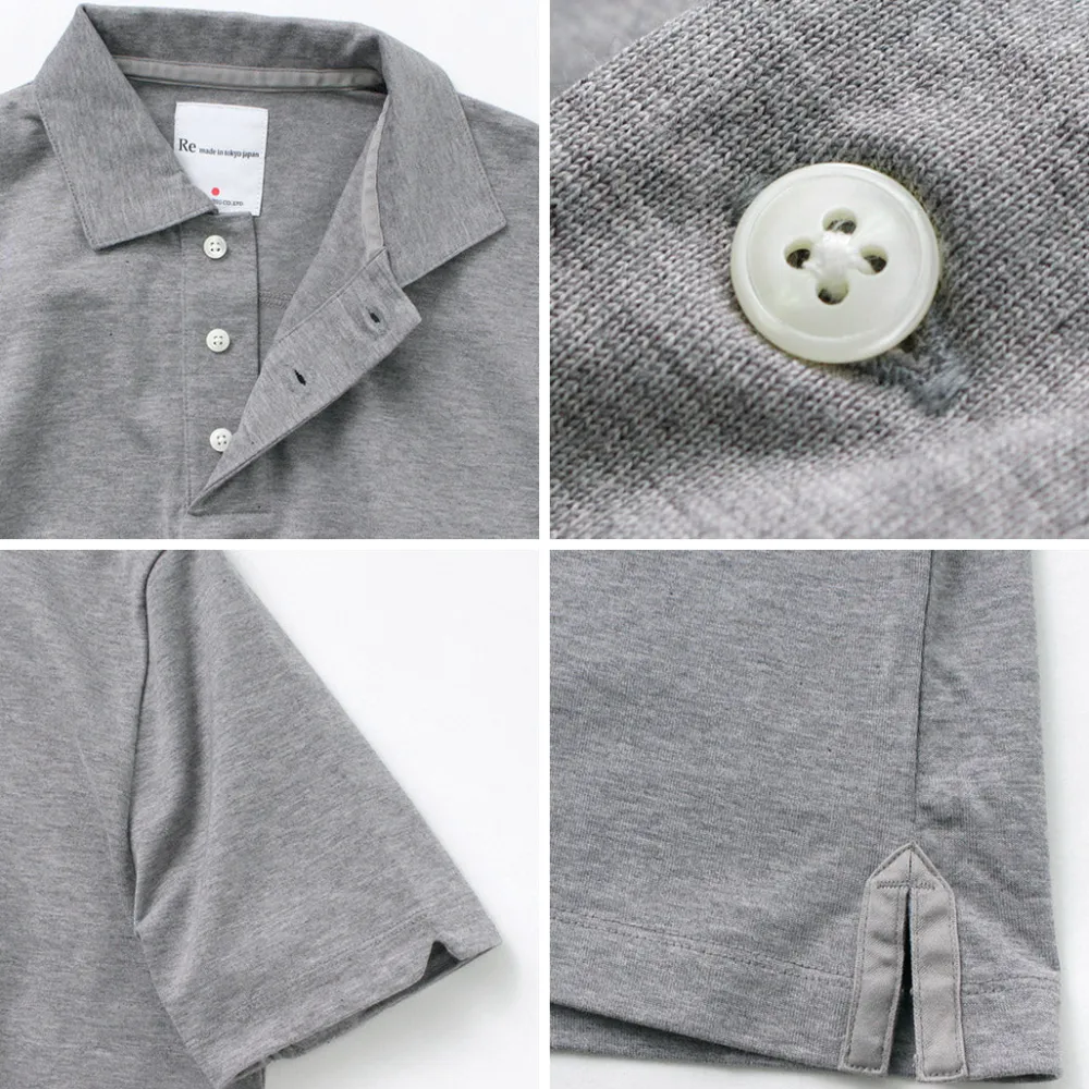 RE MADE IN TOKYO JAPAN Shirts^/ SUVIN GOLD COTTON KNIT SHIRT