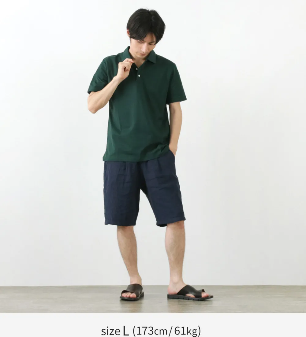 RE MADE IN TOKYO JAPAN Shirts^/ SUVIN GOLD COTTON KNIT SHIRT
