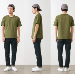 RE MADE IN TOKYO JAPAN T-Shirts^/ Split Raglan Pocket T-Shirt
