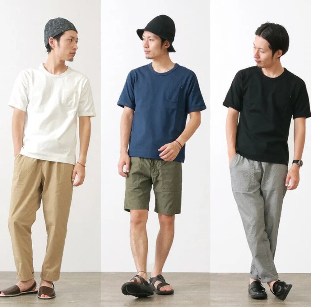 RE MADE IN TOKYO JAPAN T-Shirts^/ Split Raglan Pocket T-Shirt
