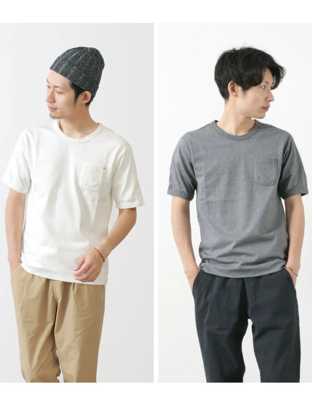 RE MADE IN TOKYO JAPAN T-Shirts^/ Split Raglan Pocket T-Shirt