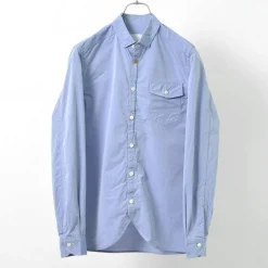 RE MADE IN TOKYO JAPAN Shirts^/ Supima Typewriter Round Hem Shirt
