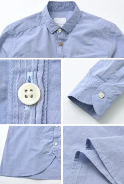 RE MADE IN TOKYO JAPAN Shirts^/ Supima Typewriter Round Hem Shirt