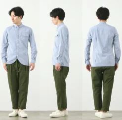 RE MADE IN TOKYO JAPAN Shirts^/ Supima Typewriter Round Hem Shirt