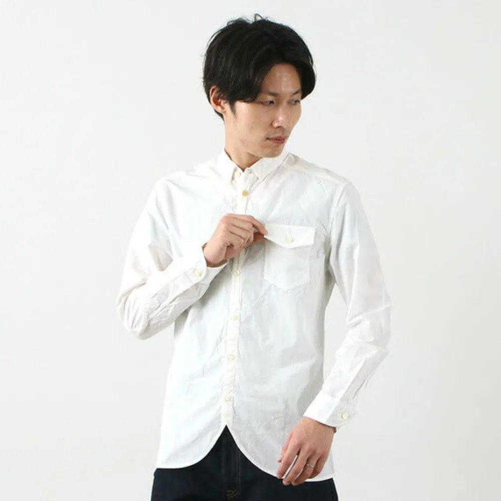 RE MADE IN TOKYO JAPAN Shirts^/ Supima Typewriter Round Hem Shirt