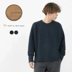 RE MADE IN TOKYO JAPAN Knits^/ Soft lamb wool airy knit