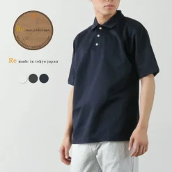 RE MADE IN TOKYO JAPAN T-Shirts^/ Tokyo Made Dress Knit Shirt Polo