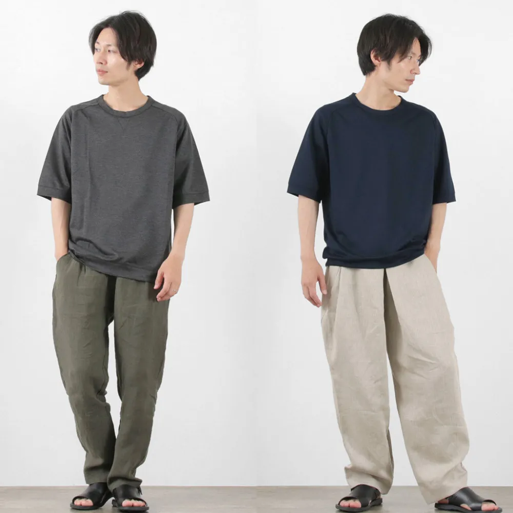 RE MADE IN TOKYO JAPAN T-Shirts^/ Viscose knit wide T-shirt