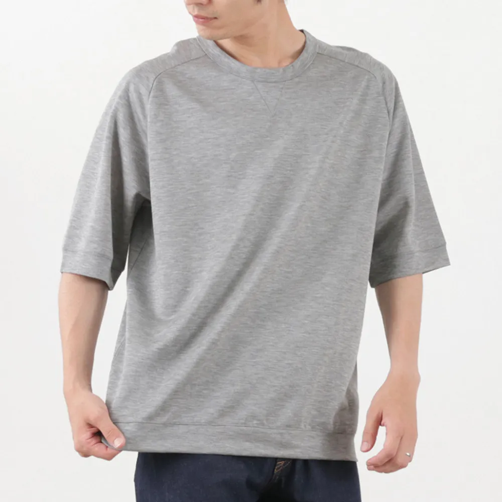 RE MADE IN TOKYO JAPAN T-Shirts^/ Viscose knit wide T-shirt