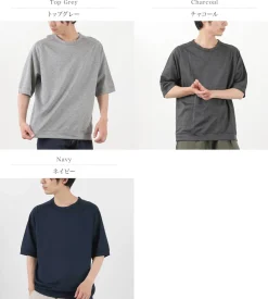 RE MADE IN TOKYO JAPAN T-Shirts^/ Viscose knit wide T-shirt