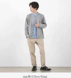 RE MADE IN TOKYO JAPAN Cardigans^/ Viscose knit crew neck Cardigan