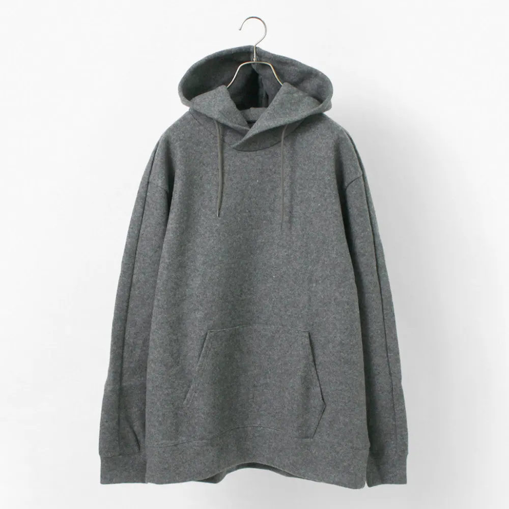 RE MADE IN TOKYO JAPAN Sweatshirts^/ Wool Melton Pullover Hoodie