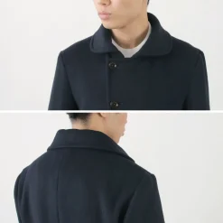 RE MADE IN TOKYO JAPAN Coats^/ Wool Melton Stand Collar Pea Coat