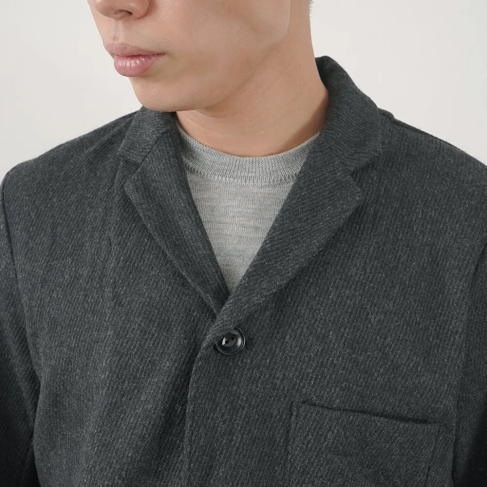 RE MADE IN TOKYO JAPAN Jackets^/ Wool Cashmere Kersey Coverall Jacket
