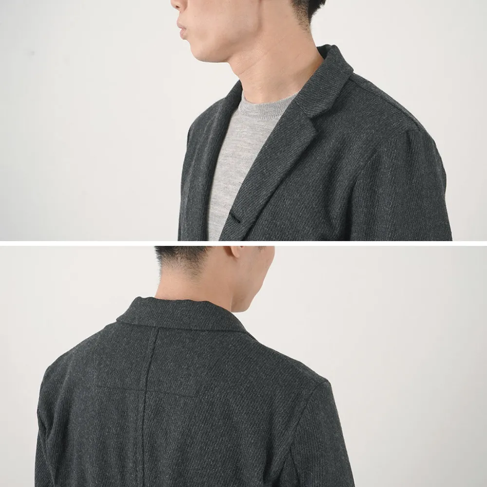 RE MADE IN TOKYO JAPAN Jackets^/ Wool Cashmere Kersey Coverall Jacket
