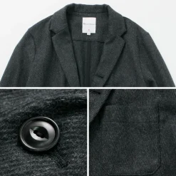 RE MADE IN TOKYO JAPAN Jackets^/ Wool Cashmere Kersey Coverall Jacket