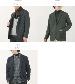 RE MADE IN TOKYO JAPAN Jackets^/ Wool Cashmere Kersey Coverall Jacket