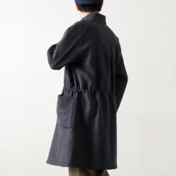 RE MADE IN TOKYO JAPAN Coats^/ Wool Melton Stand Collar Coat