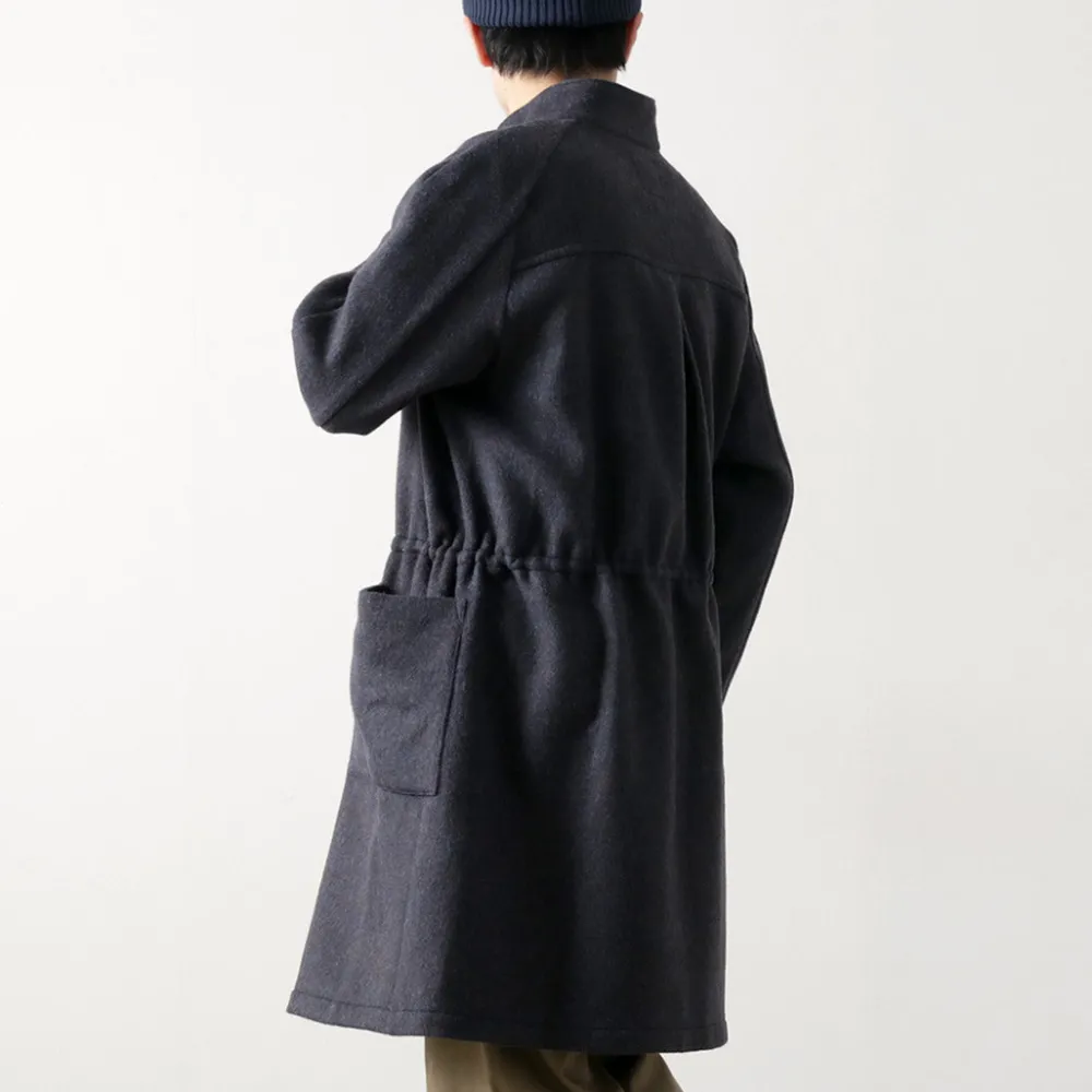 RE MADE IN TOKYO JAPAN Coats^/ Wool Melton Stand Collar Coat