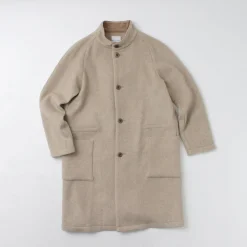 RE MADE IN TOKYO JAPAN Coats^/ Wool Melton Stand Collar Coat